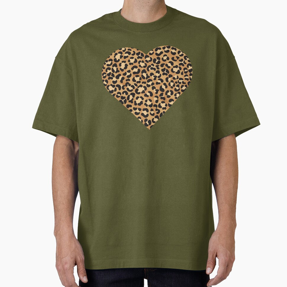 Leopard Heart, Grunge Heart ,Valentine, by captaingursel