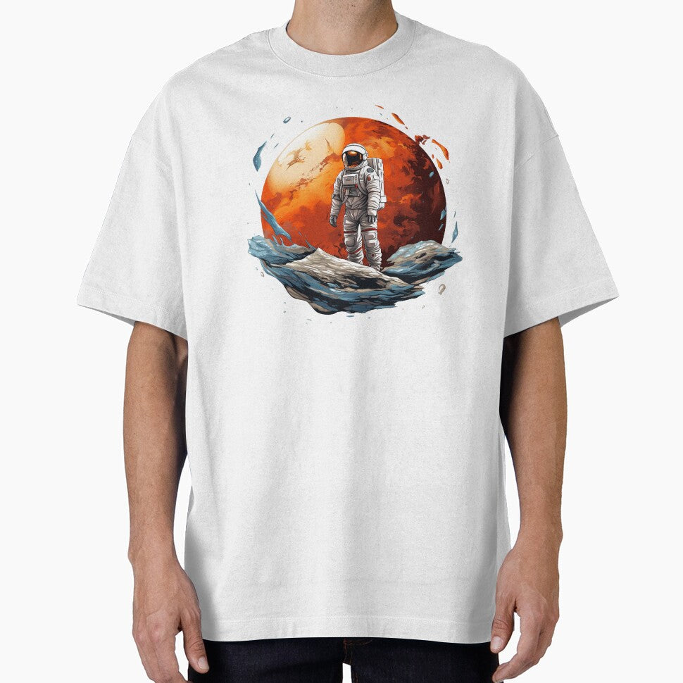 Astronaut Moon Sunset | PNG Sublimation by JhazAineArtShop