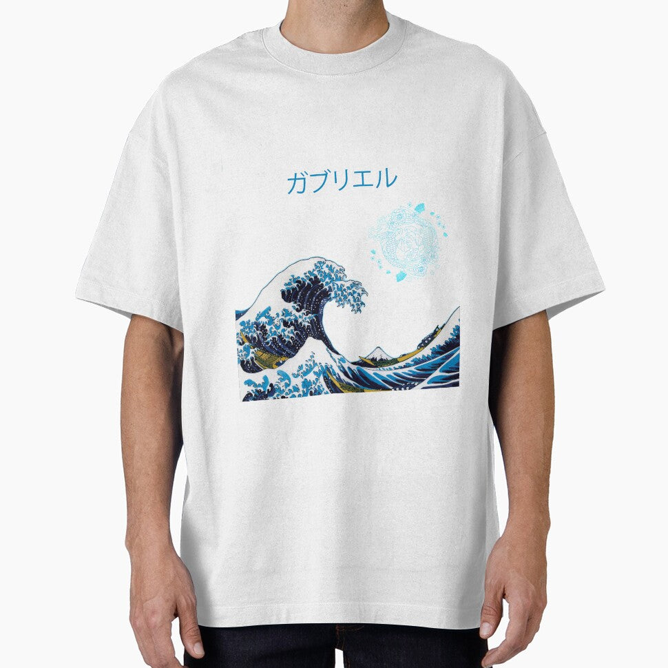 Ukiyo e Oriental Waves pattern by DarkerThanBlood