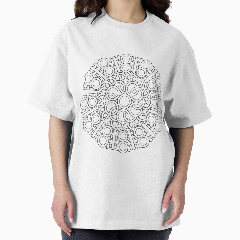 Circle Rings Mandala Art by Stickera Hub