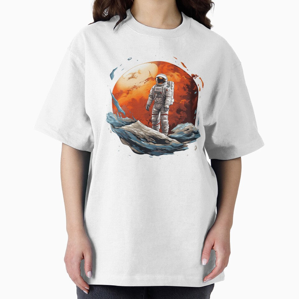 Astronaut Moon Sunset | PNG Sublimation by JhazAineArtShop