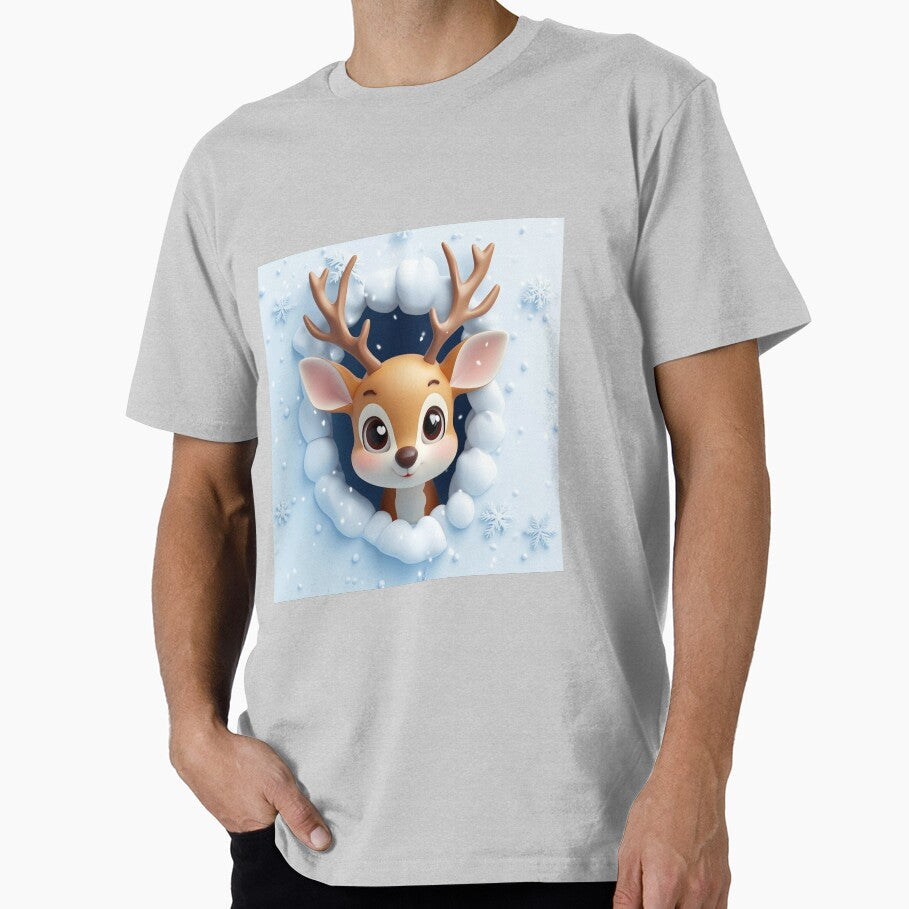 Christmas Baby Reindeer by MKDigitalPrints